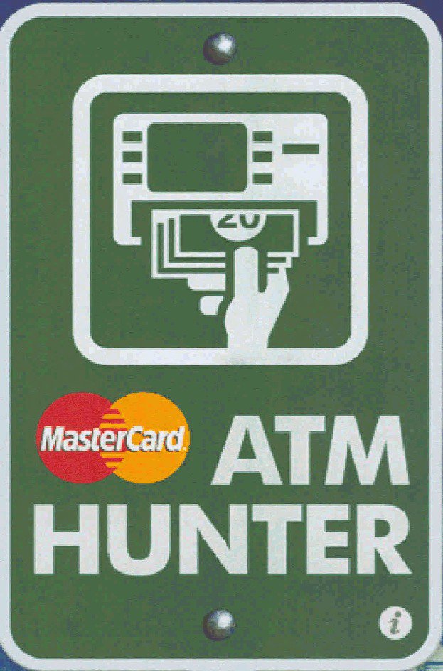  MASTERCARD ATM HUNTER 20 I