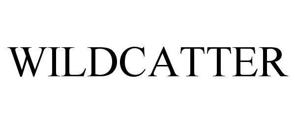 Trademark Logo WILDCATTER