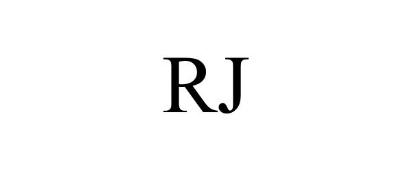 Trademark Logo RJ