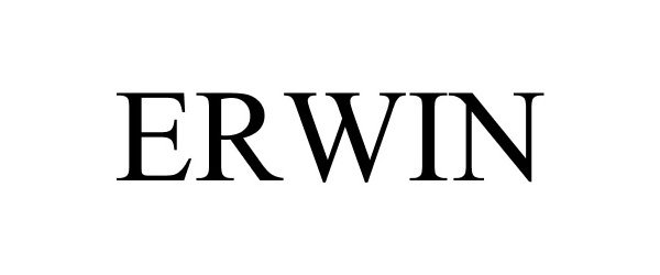 Trademark Logo ERWIN