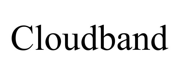 Trademark Logo CLOUDBAND