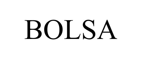  BOLSA