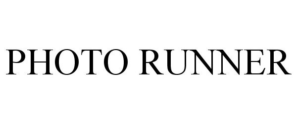 Trademark Logo PHOTO RUNNER