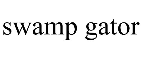 Trademark Logo SWAMP GATOR