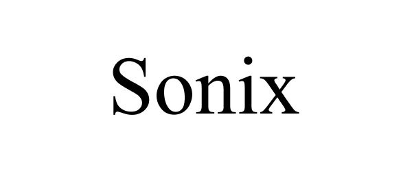 Trademark Logo SONIX