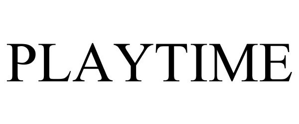 Trademark Logo PLAYTIME