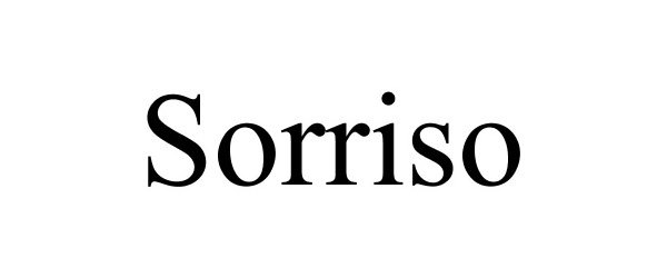 Trademark Logo SORRISO