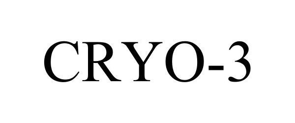 Trademark Logo CRYO-3