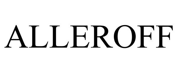 Trademark Logo ALLEROFF