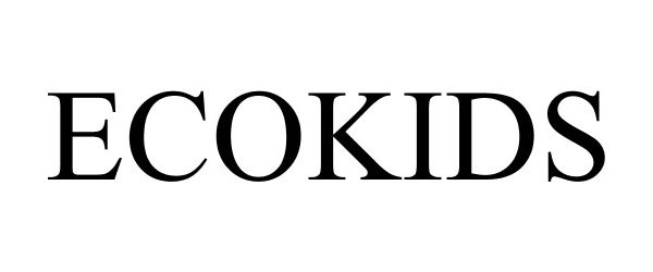 Trademark Logo ECOKIDS