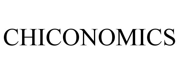 Trademark Logo CHICONOMICS