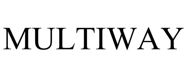 Trademark Logo MULTIWAY