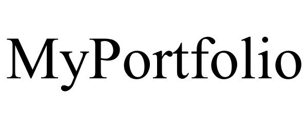Trademark Logo MYPORTFOLIO