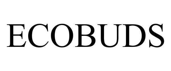 Trademark Logo ECOBUDS