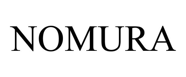 Trademark Logo NOMURA