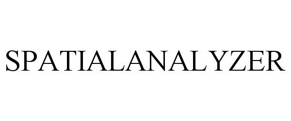 Trademark Logo SPATIALANALYZER