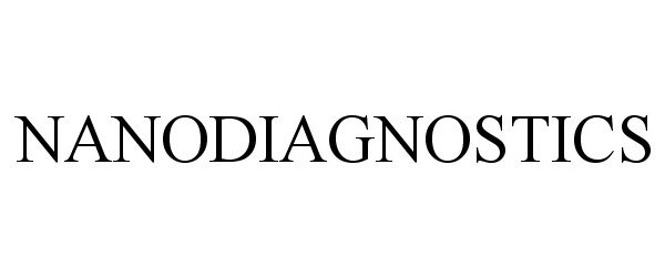 Trademark Logo NANODIAGNOSTICS