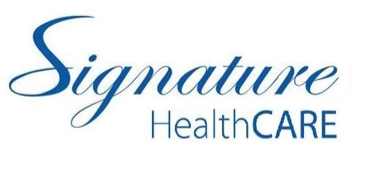 Trademark Logo SIGNATURE HEALTHCARE