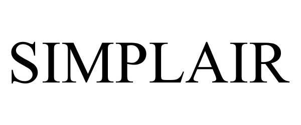 Trademark Logo SIMPLAIR