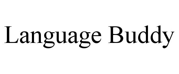  LANGUAGE BUDDY
