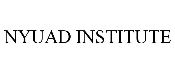 Trademark Logo NYUAD INSTITUTE