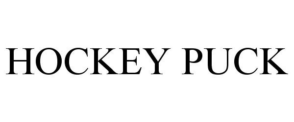 HOCKEY PUCK