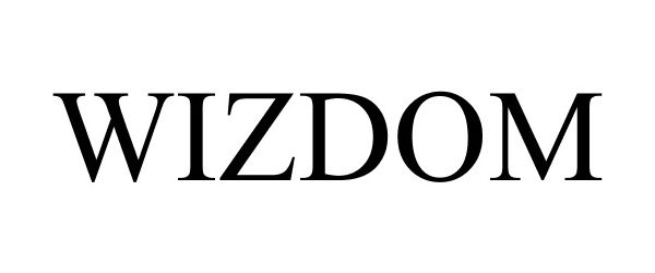 Trademark Logo WIZDOM