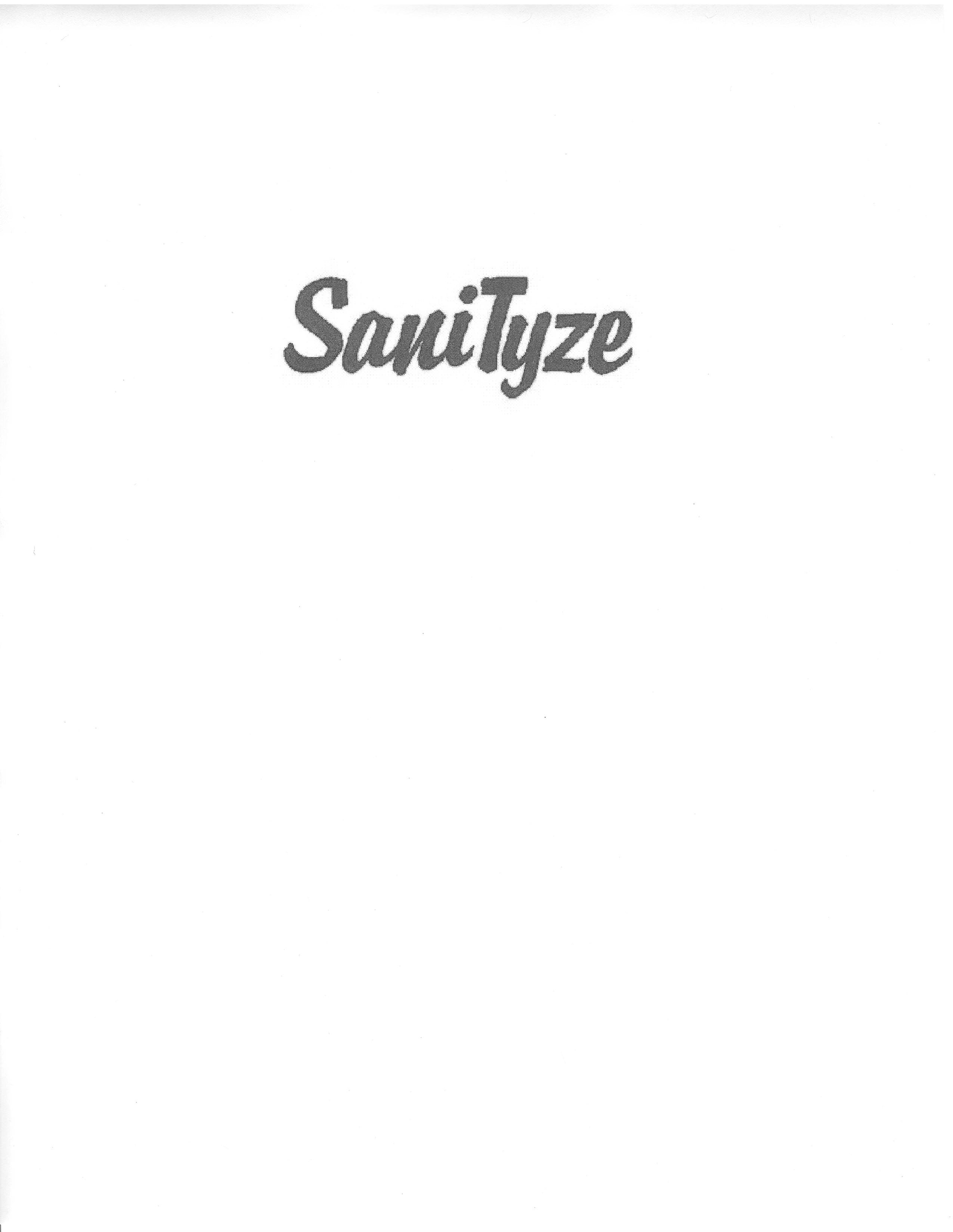 Trademark Logo SANITYZE