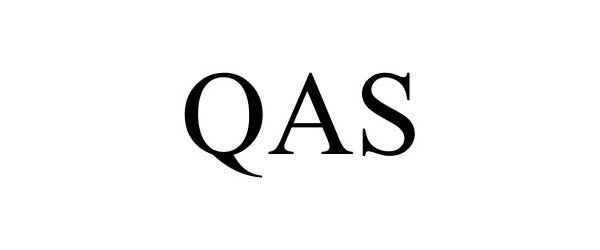 Trademark Logo QAS