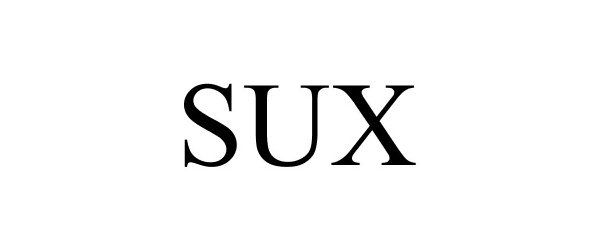 Trademark Logo SUX