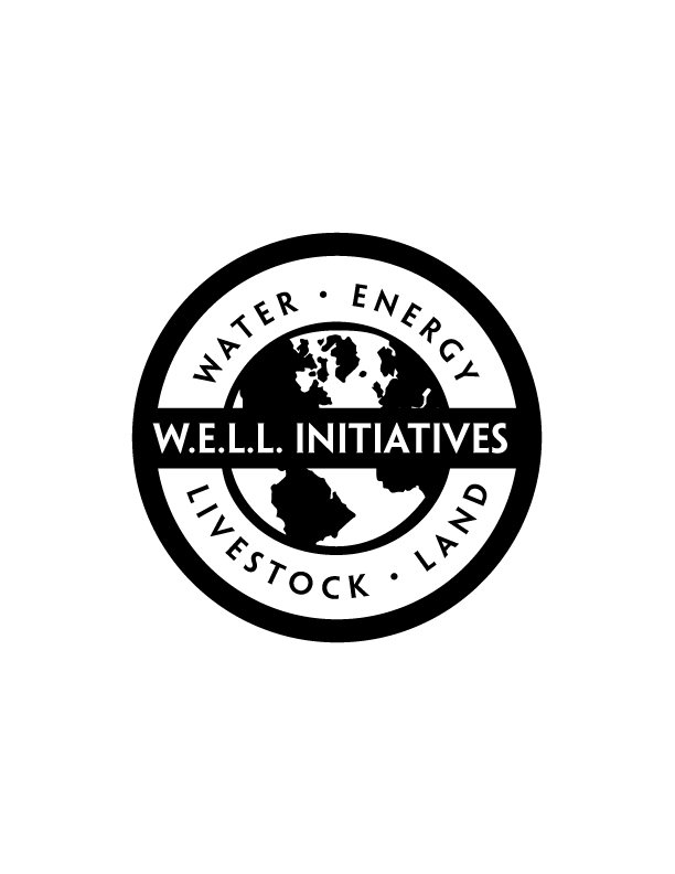 Trademark Logo W.E.L.L. INITIATIVES WATER Â· ENERGY LIVESTOCK Â· LAND