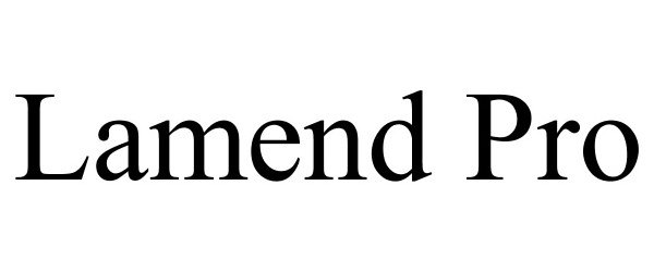  LAMEND PRO