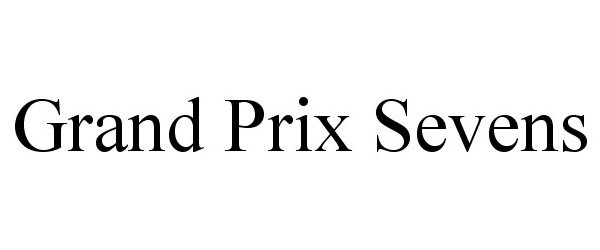  GRAND PRIX SEVENS