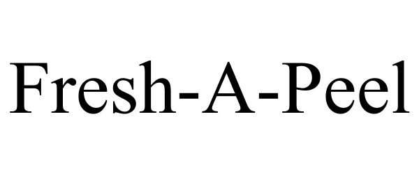 Trademark Logo FRESH-A-PEEL