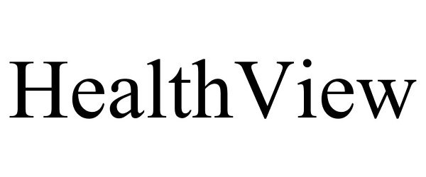 Trademark Logo HEALTHVIEW