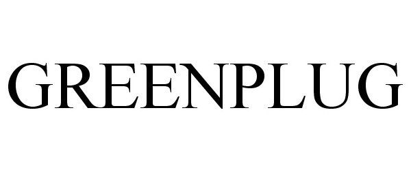 Trademark Logo GREENPLUG