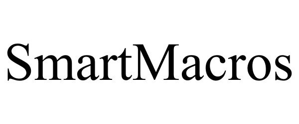 Trademark Logo SMARTMACROS