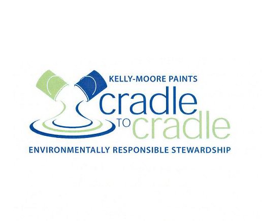 Trademark Logo KELLY-MOORE PAINTS CRADLE TO CRADLE ENVIRONMENTALLY RESPONSIBLE STEWARDSHIP