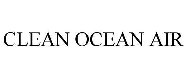  CLEAN OCEAN AIR