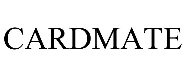 Trademark Logo CARDMATE