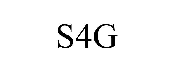 Trademark Logo S4G