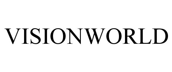 Trademark Logo VISIONWORLD