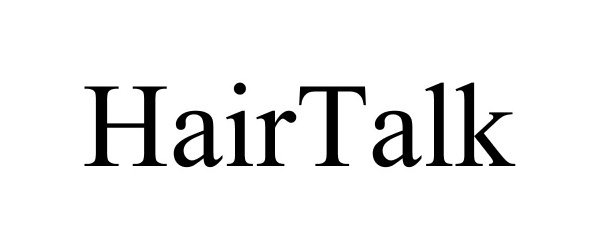 Trademark Logo HAIRTALK