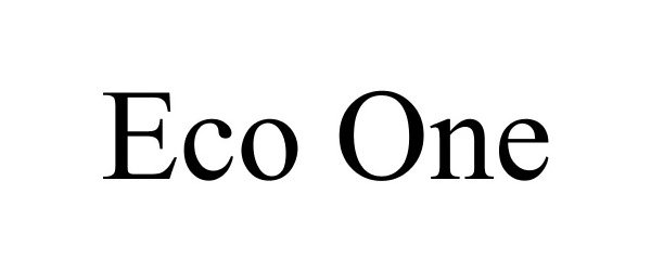 Trademark Logo ECO ONE