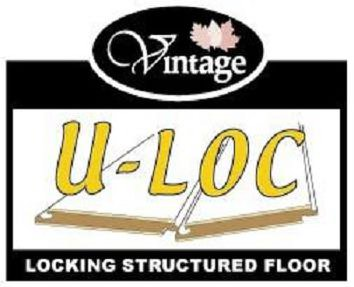  VINTAGE U-LOC LOCKING STRUCTURED FLOOR