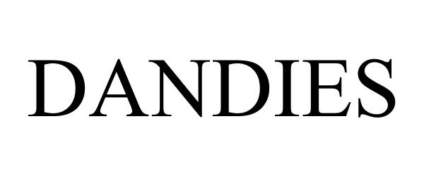 Trademark Logo DANDIES