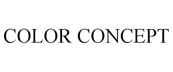 Trademark Logo COLOR CONCEPT