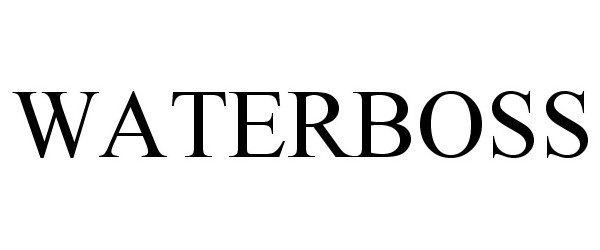 Trademark Logo WATERBOSS