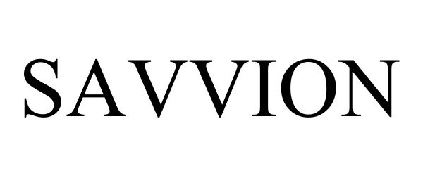 Trademark Logo SAVVION