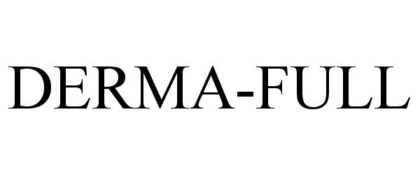 Trademark Logo DERMA-FULL